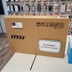 New MSI GF63 15.6" Gaming Laptop - 90 DAY WARRANTY - $1 DOWN - NO CREDIT NEEDED 