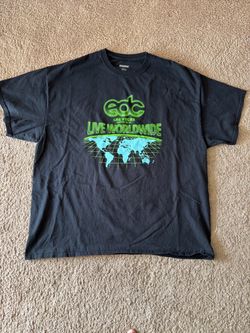 Men’s Insomniac Records EDC Las Vegas Graphic Tee XXL