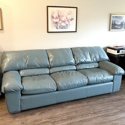 Leather Queen Sleeper Sofa