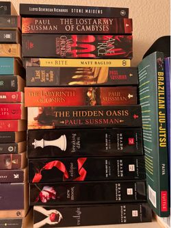 Large Book Collection / Book Lot – Twilight, Paul Sussman & More