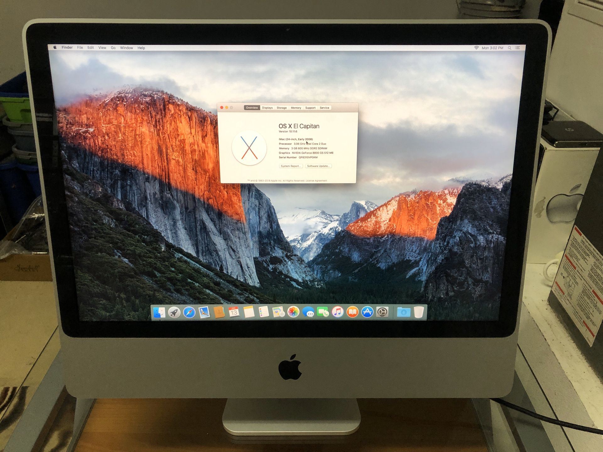 24” Apple iMac Desktop Computer