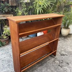 Vintage Solid Oak Bookcase