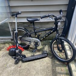 Bike, Scooter & Helmet Kids 