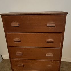 Old Wood Dresser