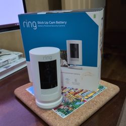 Ring Stick Up Cam Battery HD Security Camera