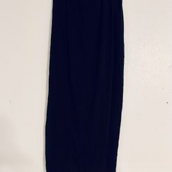 Elegant Black Maxi Skirt - Size XS