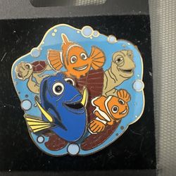Disney Finding Nemo - Nemo, Marlin, Crush, Squirt, & Dory - 3D Pin
