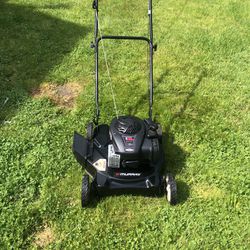  Murray 20 in. 125 cc Briggs & Stratton Walk Behind Gas Push Lawn Mower with 4 Wheel Height Adjustment and Prime 'N Pull Start