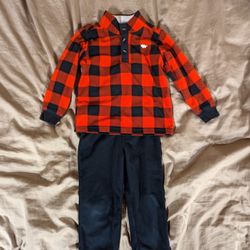 4T Carter's Fleece Set