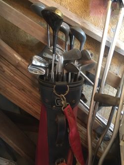 Golf Clubs And Bag