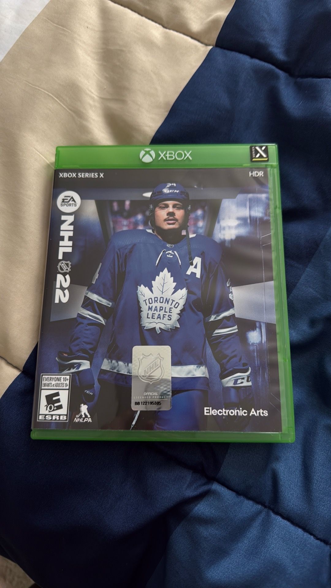 Xbox Series X NHL 22 Video Game (Unsealed, Never been played)