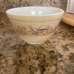 Vintage Pyrex Forest Francies Mushroom Bowl