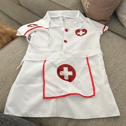 Girls Nurse Halloween Costume