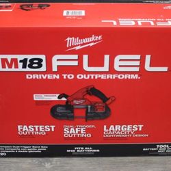 M18 FUEL 18V Lithium-Ion Brushless Cordless Compact Bandsaw (Tool-Only)