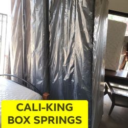 Cali-King Box Springs ONLY 