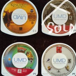 Sony PSP Game . $7 each 