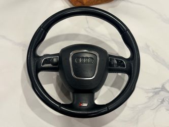 Audi S Line steering wheel B8