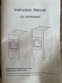 ICE DISPENSER COMERCIAL