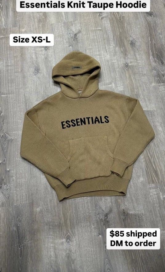 Essentials Hoodie (All Sizes)