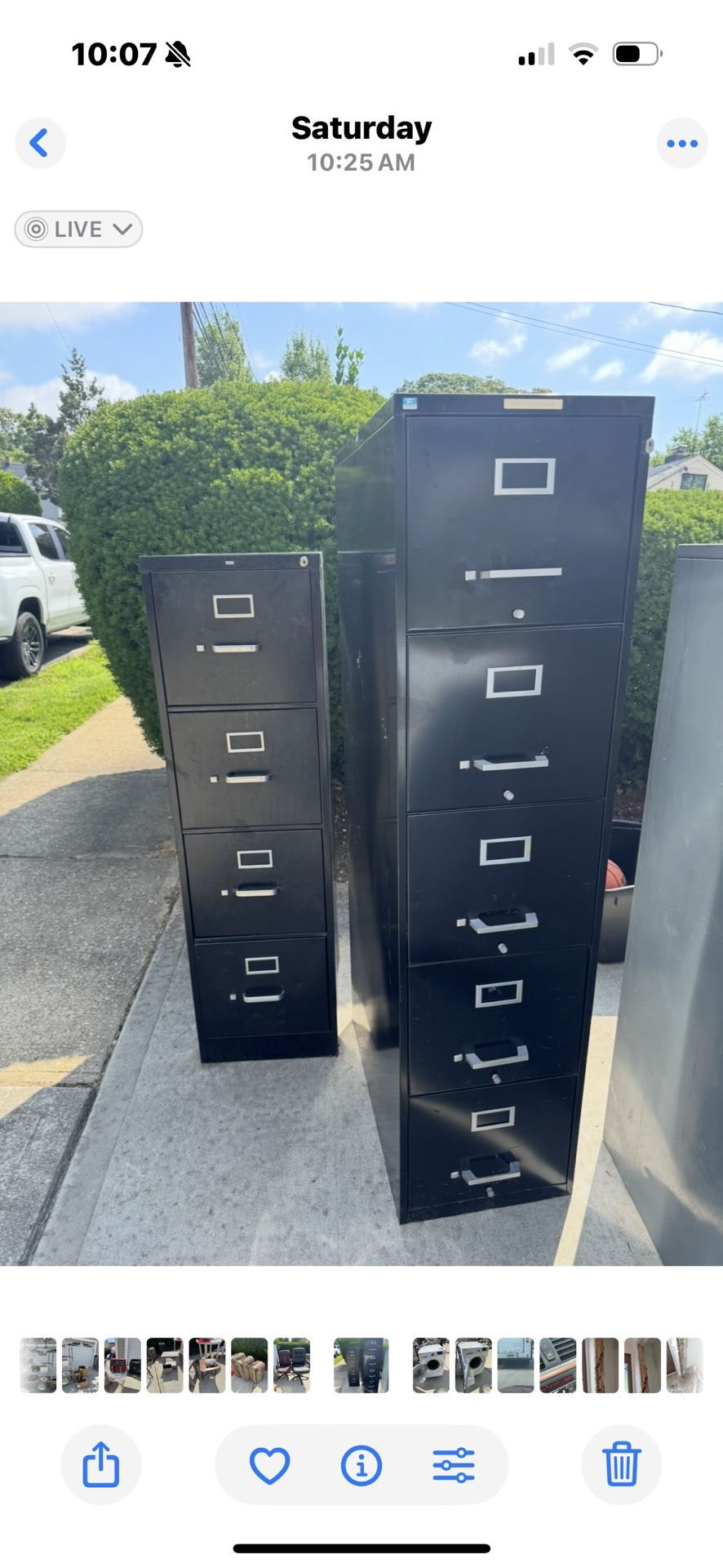 File Cabinet Can Be Used For Bbq grilling drawer or a planter