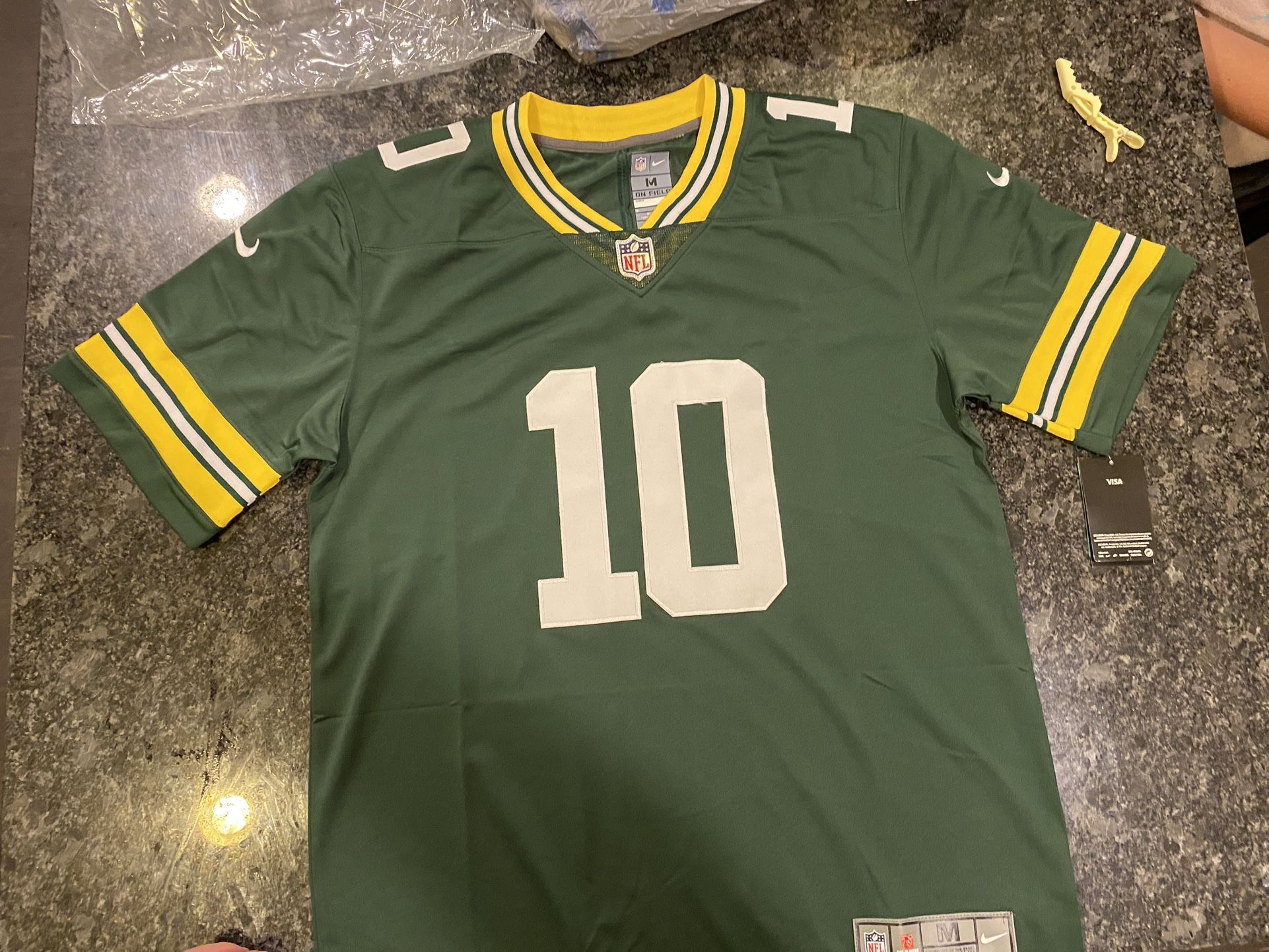 Green Bay Packers #10 Love Adult Jerseys Sizes Small Up To 3XL