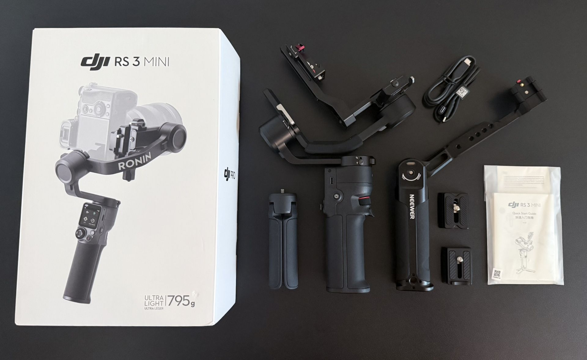 DJI RS 3 Mini Gimbal Stabilizer + Sling Handle