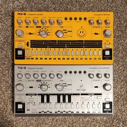 Behringer TD3 & RD6