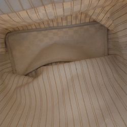 Lv Authentic Cream Neverfull M M