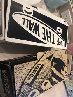 2 pairs brand new vans size 9.5