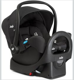 Joie Baby, Ginger and Rue Travel System – 4-in-1 Travel System with Lightweight Baby Car Seat and an Included Anti-Rebound Base for Easy Install and H