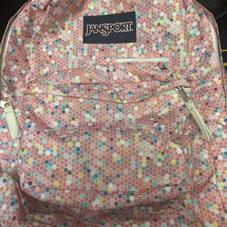 Pink Jansport Backpack