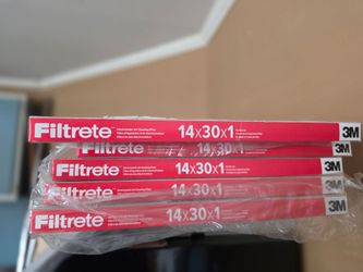 Filtrete Air Filters 14 x 30 x 1 (Set of 4)