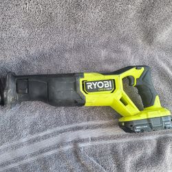 Ryobi Sawzall & Battery