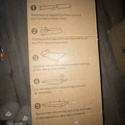 Queen Sized 12” In Pillow top Mattress! 