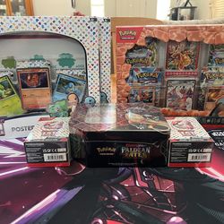 Pokémon Lot!! sealed !! 151, Paldean Fates PC ETB