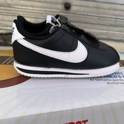 Nk Cortes Brand New Bk/white No Box Size 8 C Infant 