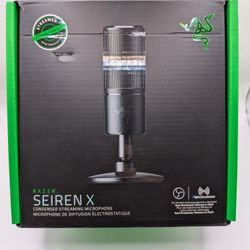 NEW Razer Seiren X Condenser Streaming Microphone 