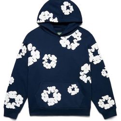 Denim Tear Hoodie Size S