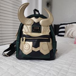 LOUNGFLY MARVEL LOKI MINI BACKPACK