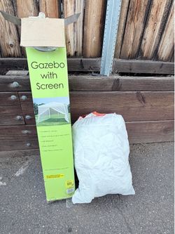 Barely Used White Gazebo