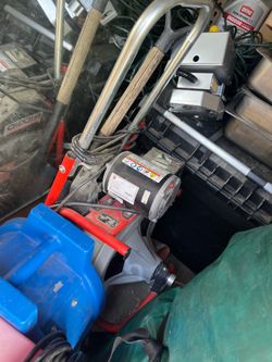 Ridgid snake and snow plower trade