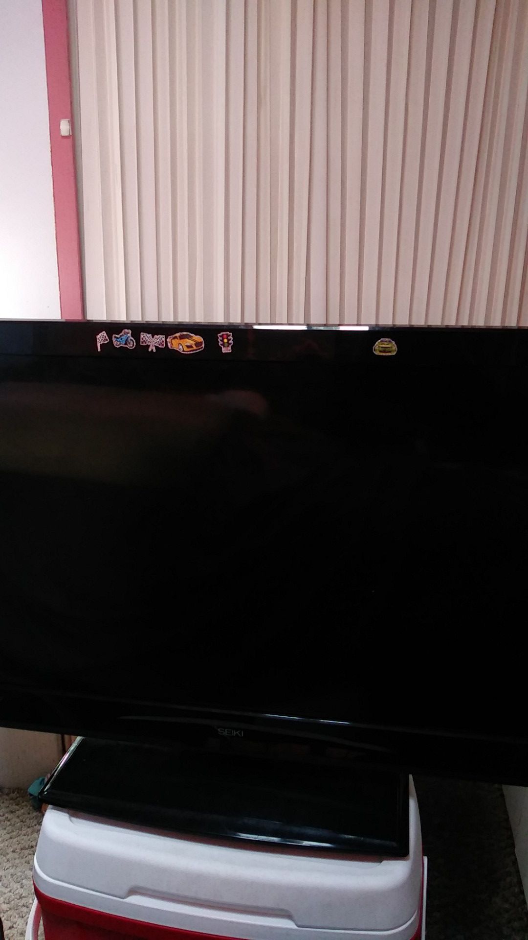 32 inch Flat screen TV.