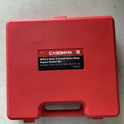 NEW - 8PCS 6 Point 3/4-Inch Drive Deep Impact Socket Set Set Includes: 1", 1-1/16", 1-1/8", 1-1/4", 1-5/16", 1-3/8", 1-7/16", 1-1/2"