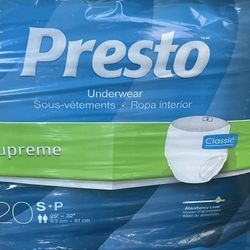 ADULT SMALL DISPOSABLE UNDERWEAR!!!!!