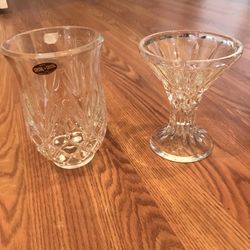 Crystal  Candle Holders 