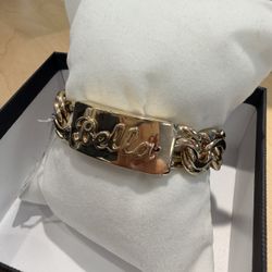 10k Chino Name Bracelet