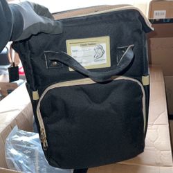 diaper bag backpack with built in changing station 