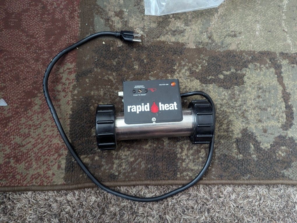 Rapid Heat Jacuzzi/Bathtub Hydromassage Heater