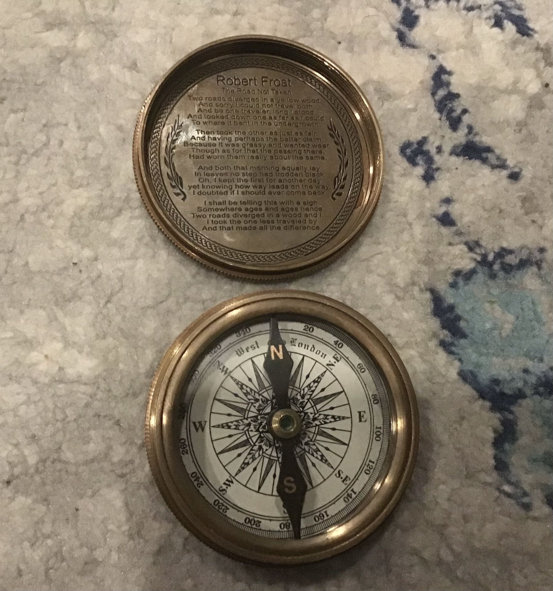 West London Pocket Compass 1885