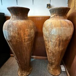 4 Available Vases 5ft TALL!  OBO!